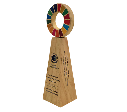 SDG Ambition Benchmark 7 Award: Science-based emissions reduction in line with a 1.5°C pathway​